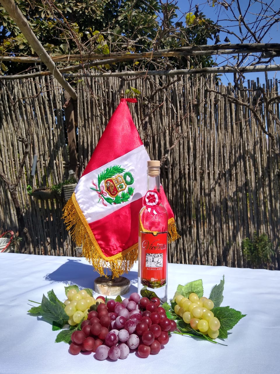 Pisco Acholado Vicente.